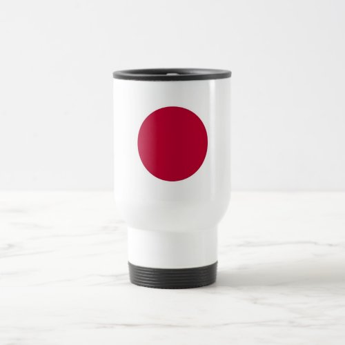 Travel Mug with Flag of Japan