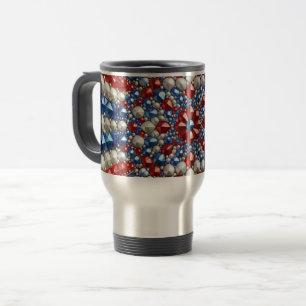 Travel Mug with Netherlands Colors Design