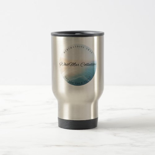 Travel Mug with Whitmar Collection Logo