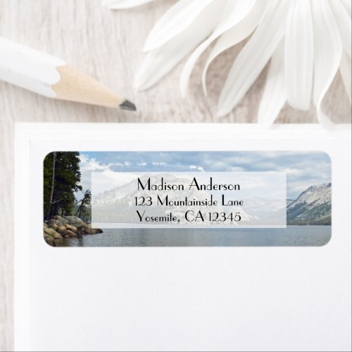 Travel National park Yosemite Return Address Label