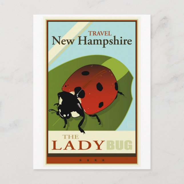 Travel New Hampshire Postcard (Front)