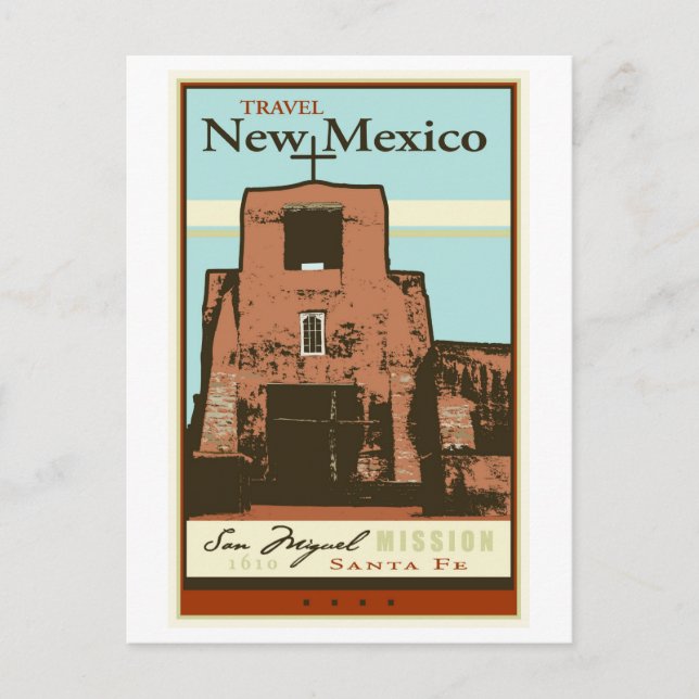Travel New Mexico Postcard (Front)