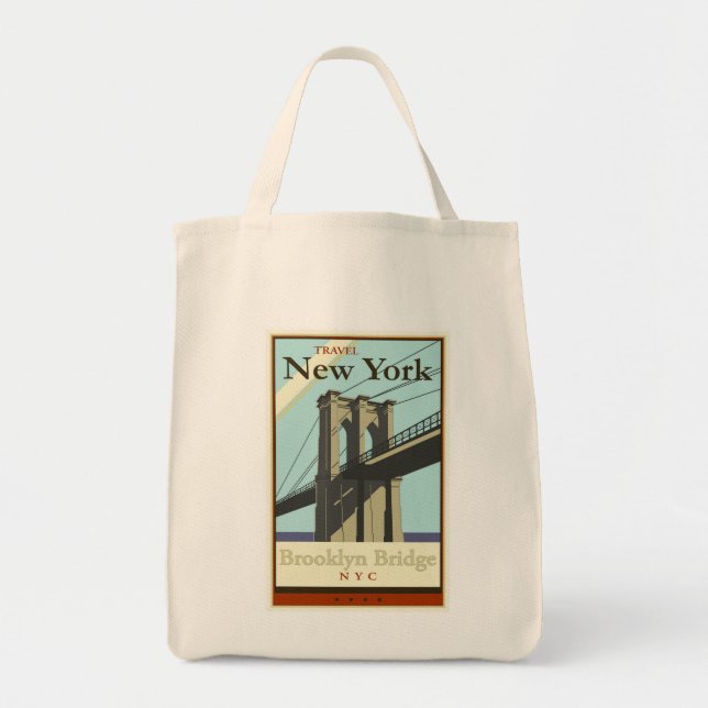 Travel New York Tote Bag (Front)