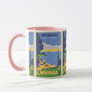 Travel New Zealand Lake Land Mug