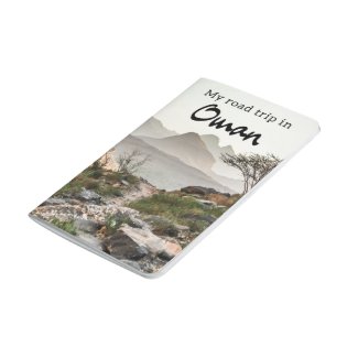 Caderno de viagem para a sua viagem de carro em Omã