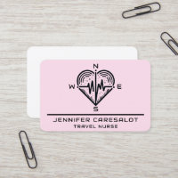 Travel Nurse RN, LVN, LPN, Caretaker Business Card