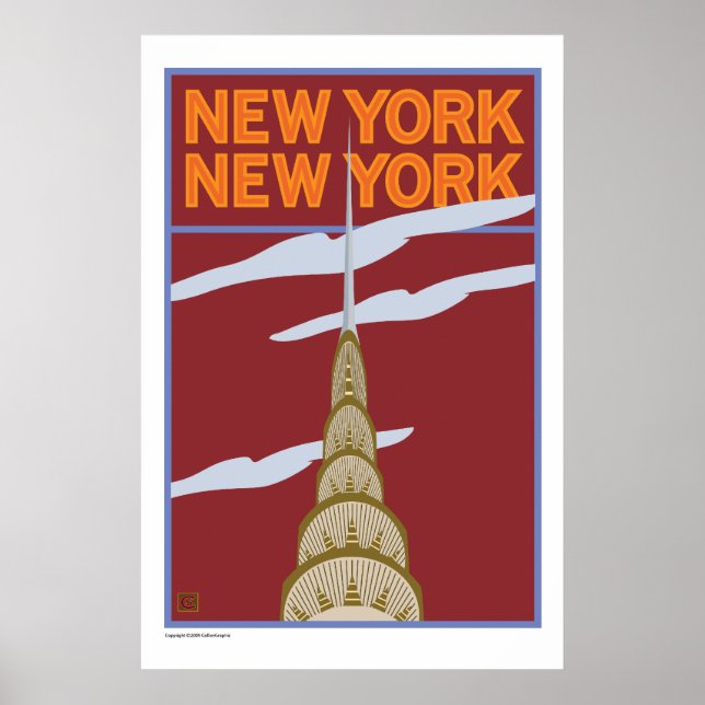 TRAVEL-NY, NY POSTER (Front)