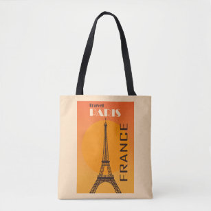  ZJXHPO Paris Tote Bag France Travel Gift Paris