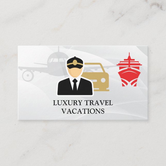 Travel | Personal Driver | Assistant Business Card (Front)