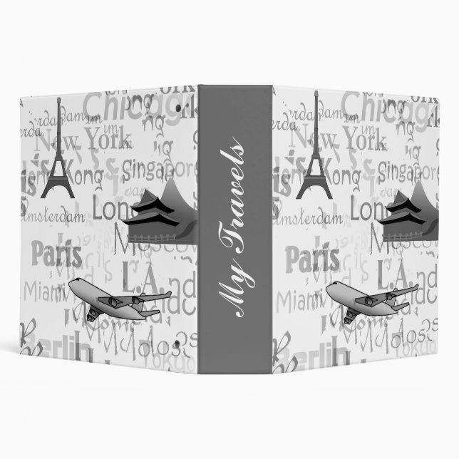 Travel Photo Album Binder (Background)