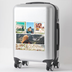 Travel Photo Collage Sticker