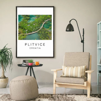 Travel Photo Wall Art, Custom Destination Vacation Poster