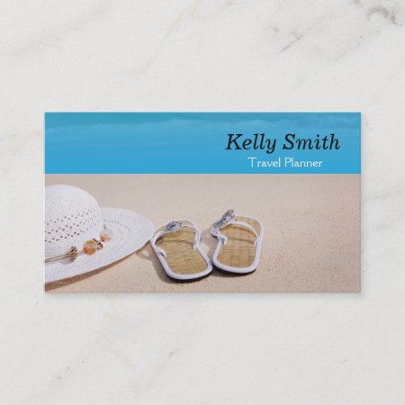 Travel Planner Agency Business Card