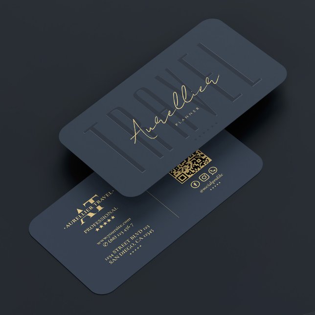 Travel Planner Tour Guide Transport Blue Modern  Business Card (Travel Planner Tour Guide Transport Blue Modern Business Card
)