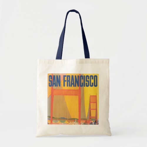 Travel Poster For Flying Twa To San Francisco Tote Bag