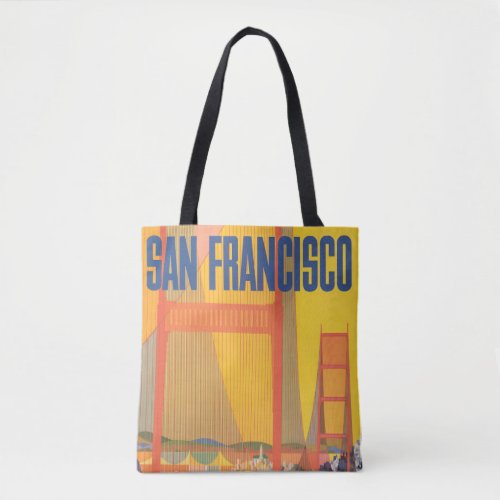 Travel Poster For Flying Twa To San Francisco Tote Bag