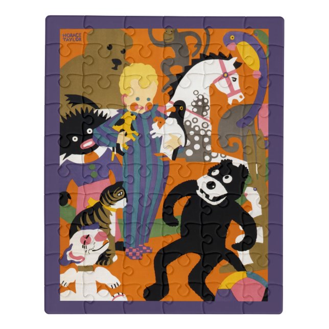 Travel Poster For London Underground Subway Jigsaw Puzzle (Puzzle Vertical)