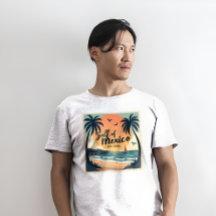 Travel Poster Style Gulf of Mexico