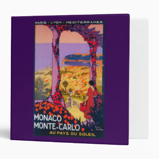 Travel Promotional Poster 3 Ring Binder