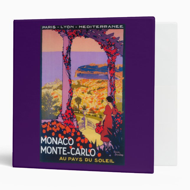 Travel Promotional Poster 3 Ring Binder (Front/Inside)