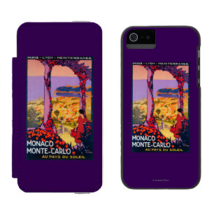 Travel Promotional Poster iPhone SE/5/5s Wallet Case