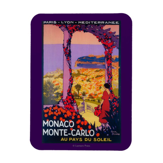 Travel Promotional Poster Magnet (Vertical)