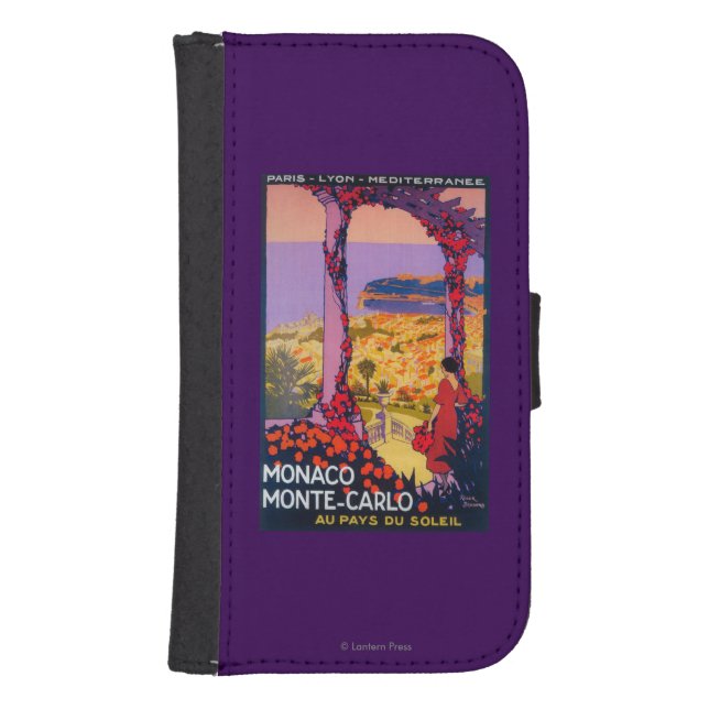 Travel Promotional Poster Samsung Galaxy Wallet Case (Front)