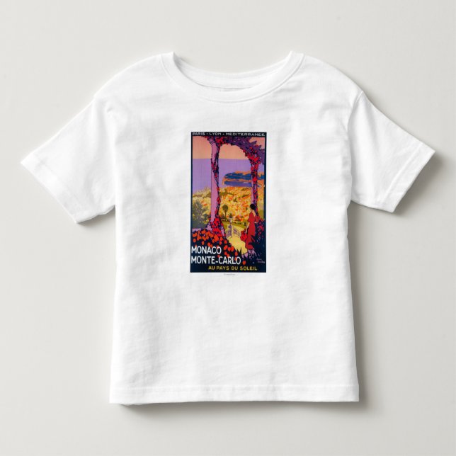 Travel Promotional Poster Toddler T-shirt (Front)
