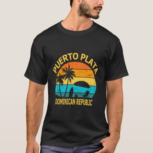 Travel Puerto Plata Dominican Republic Vacation T_Shirt