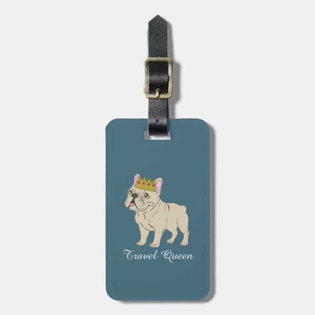 Travel Queen Luggage Tag (Front Vertical)