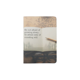 Travel Quote Inspirational Passport Holder