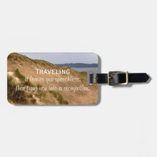 Travel Quote Luggage Tag