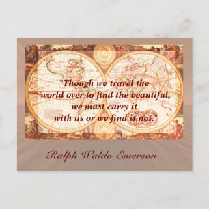 Travel quote - postcard