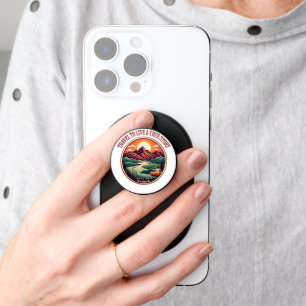 Travel Real Story Tee — No Fake Journeys Badge PopSocket
