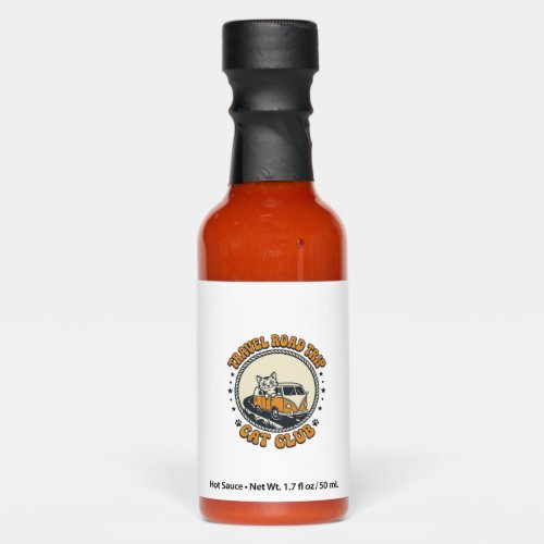 Travel Road Trip Cat Pet Lover Shirt Art - Travel  Hot Sauces