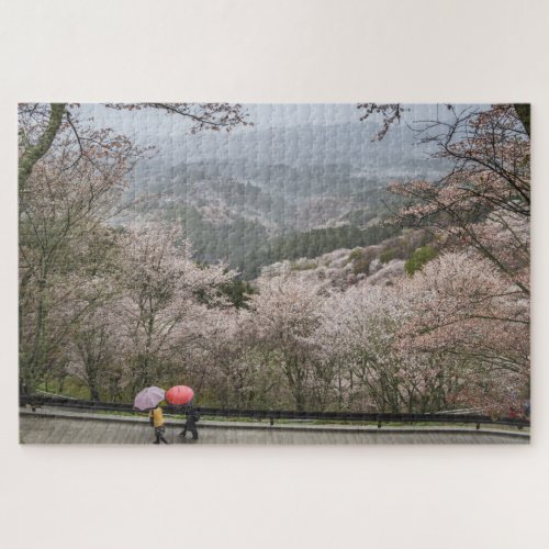 Travel Scenic Cherry Blossom Japan Landscape Jigsaw Puzzle