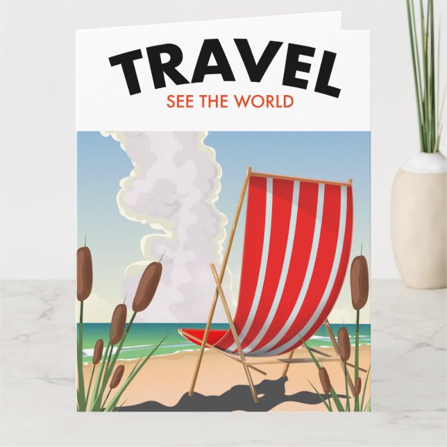 Travel See the World Card (Front)