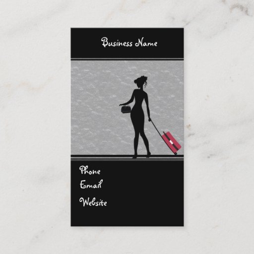 Customizable Travel  Services- Business Card