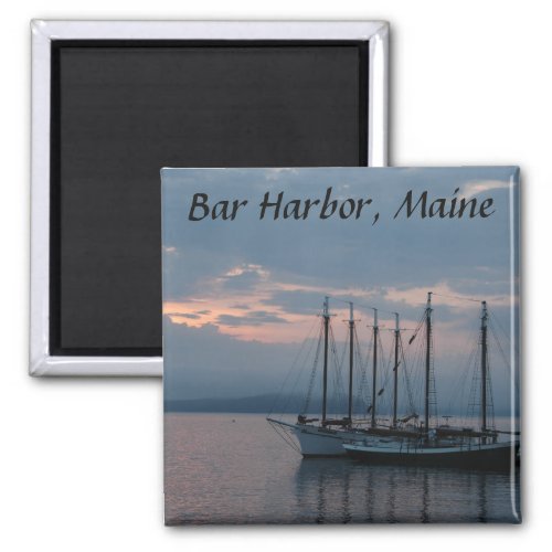 Travel Souvenir Magnet Bar Harbor Maine