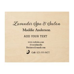 travel spa salon guest information vacation beach wood wall art