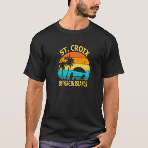 Travel St Croix Us Virgin Island Vacation Souvenir T-Shirt