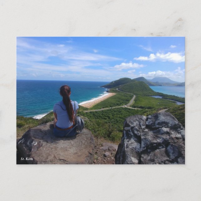 Travel St. Kitts Postcard (Front)