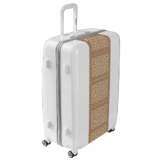 Travel Suitcase with Abstract Design