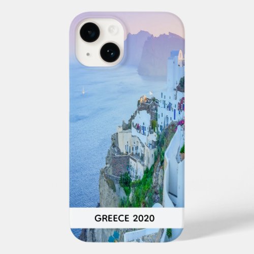 Travel summer vacation photo text Case_Mate iPhone 14 case