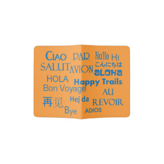 Travel Texts Passport Holder
