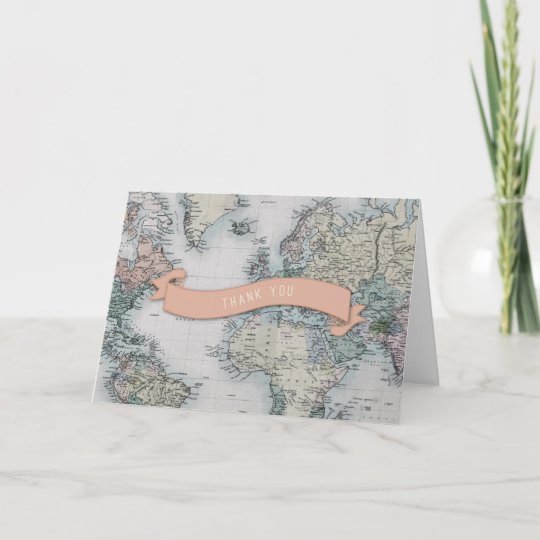 Travel Thank You Card | Zazzle.com