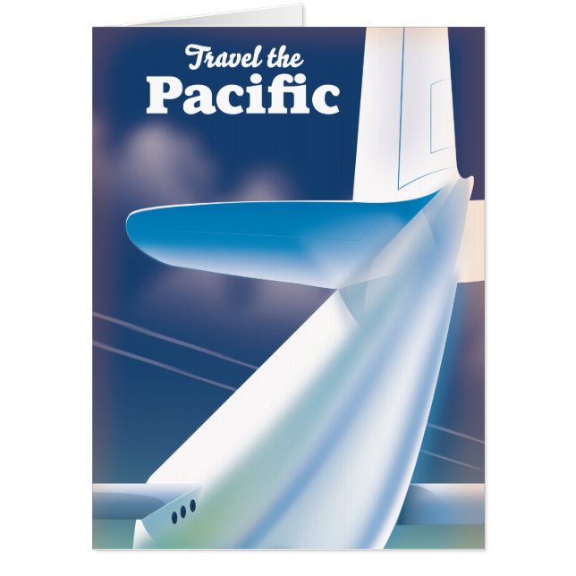 Travel the Pacific Card (Front)