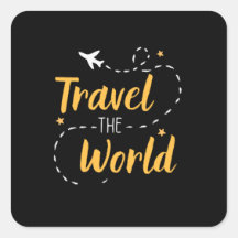 Travel The World (Black)
