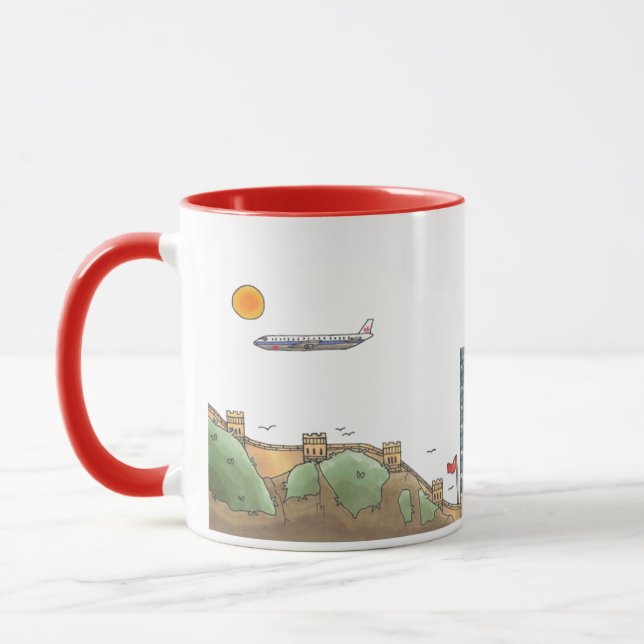 Travel the World - China Mug (Left)