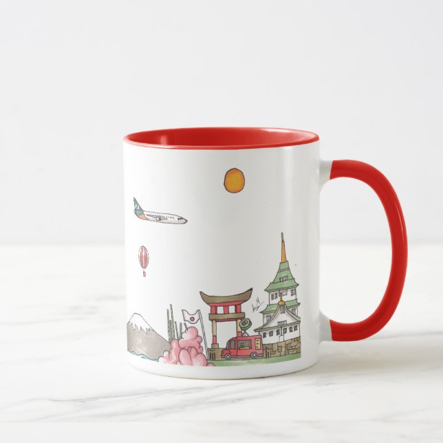Travel the World - Japan Mug (Right)